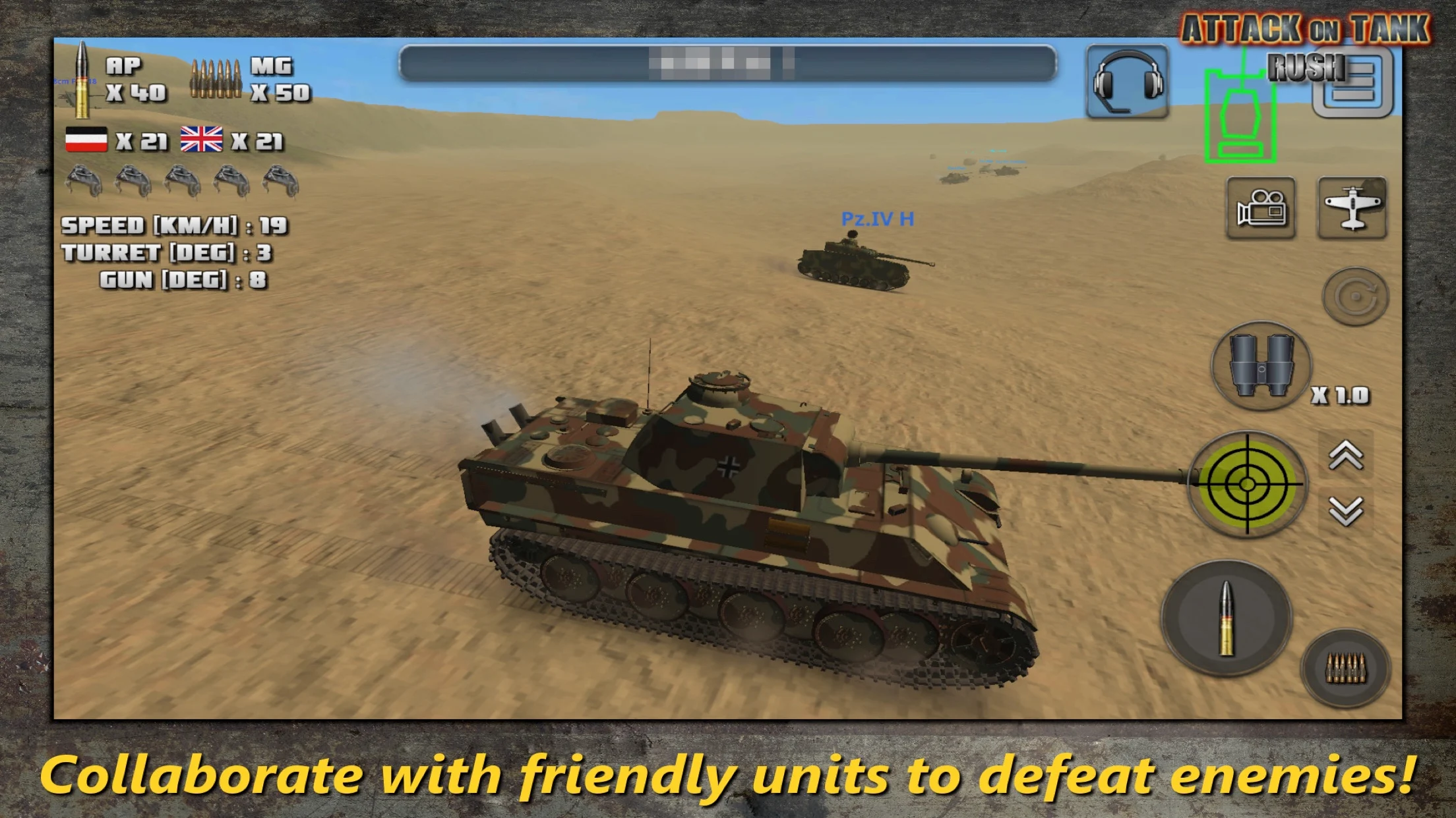 Attack on Tank : World Warfare